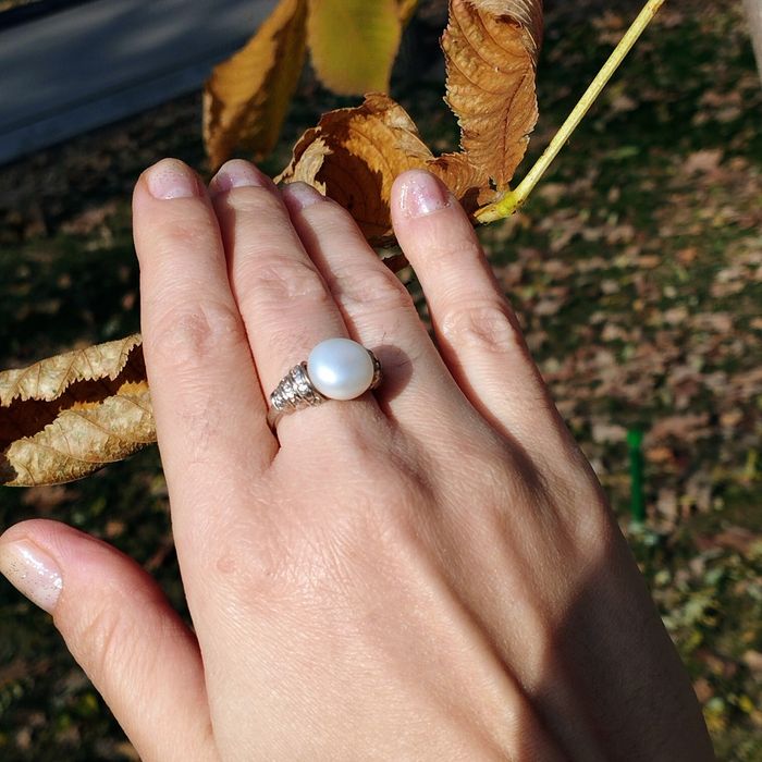 Комплект с жемчугом Италия