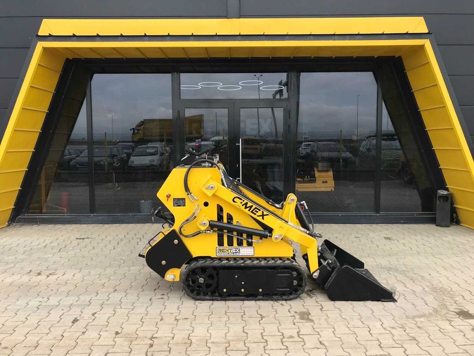 Верижен мини челен товарач 900кг. Cimex ПОД НАЕМ от Рентекс