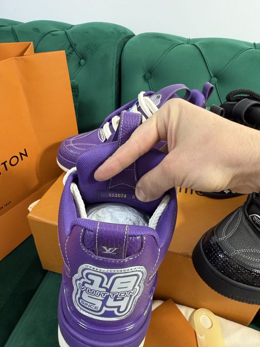 Adidasi Louis Vuitton Skate piele naturala 100% Full Box colectie noua