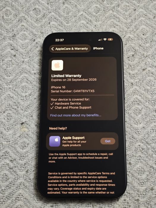 Iphone 16 256gb в отличном состоянии