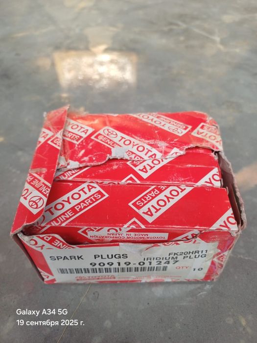 Свечи на Тойота