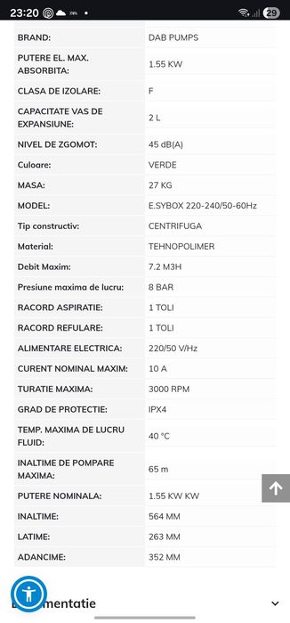 Hidrofor electric cu inverter DAB ESYBOX