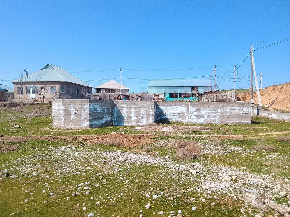 Участок Елтайда с фундаментом