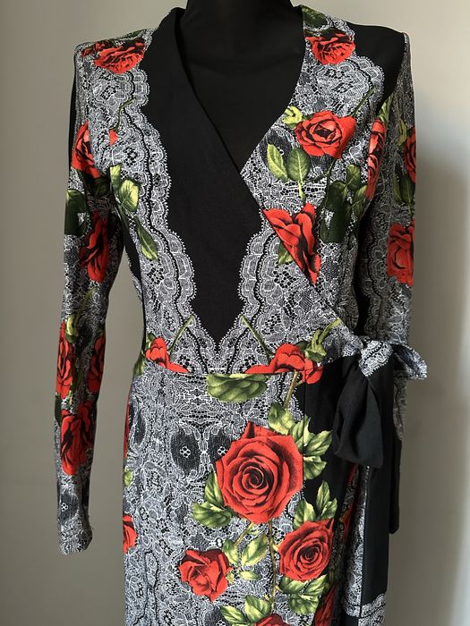 Платье вечернее на запах