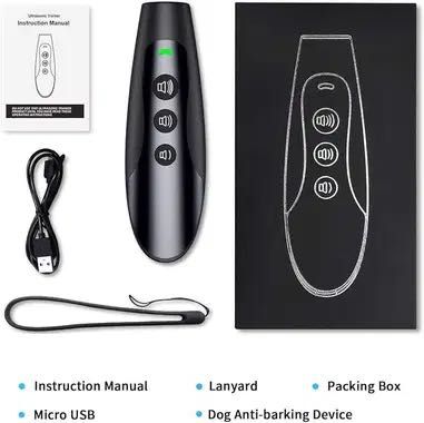 Dispozitiv de antrenare,alungare câini tehnologie 3VF,negru,sigilat