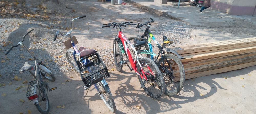 Әртүрлі велосипедтер