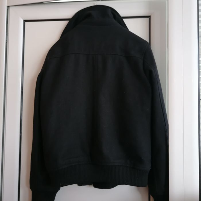 Дамско вълнено бомбър палто, размер 40, М размер