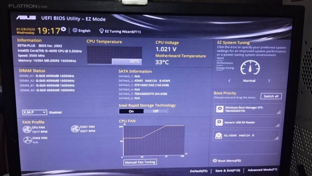 Системный блок i5-4690