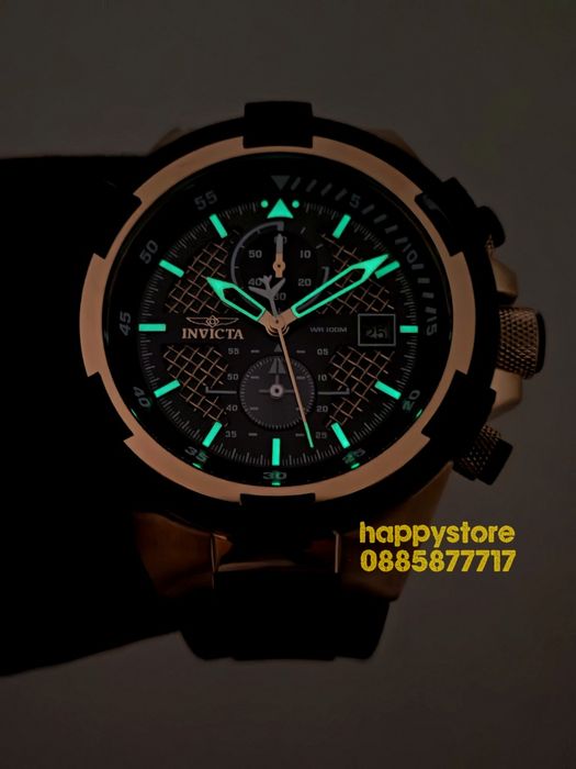 INVICTA Aviator Gold 50 mm, Инвикта нов ръчен часовник