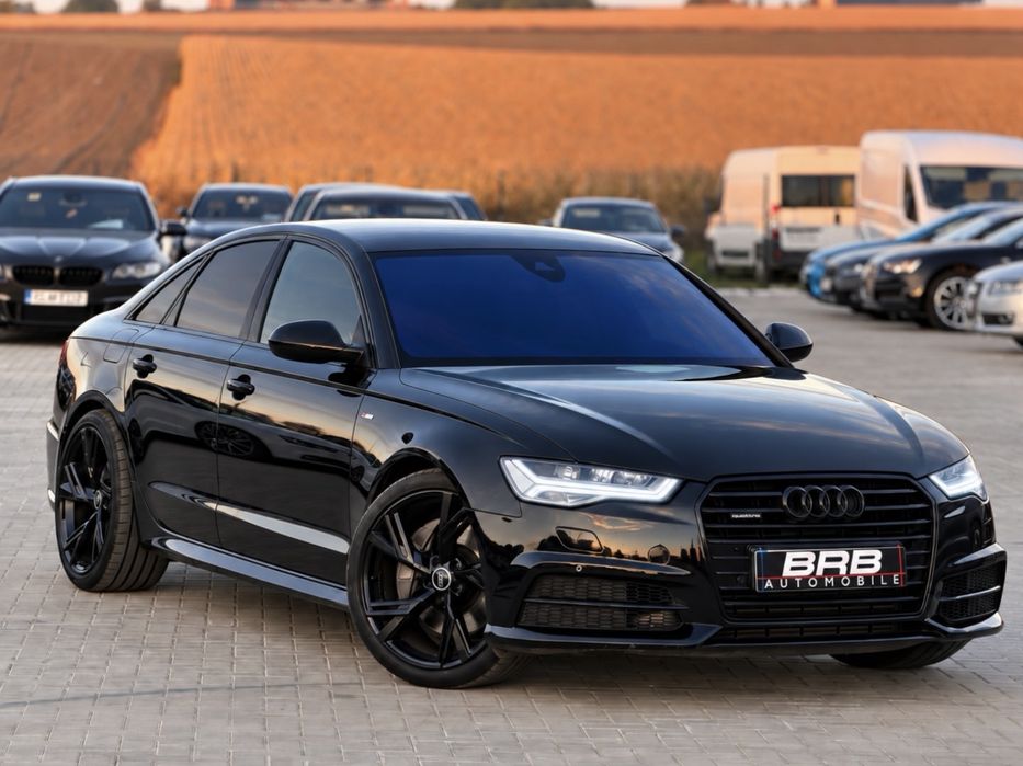 • Audi A6 C7.5 Facelift 2016 • 3.0 BiTdi 320 Cp • 3 x S-line / Parc auto • RATE • Garanție •