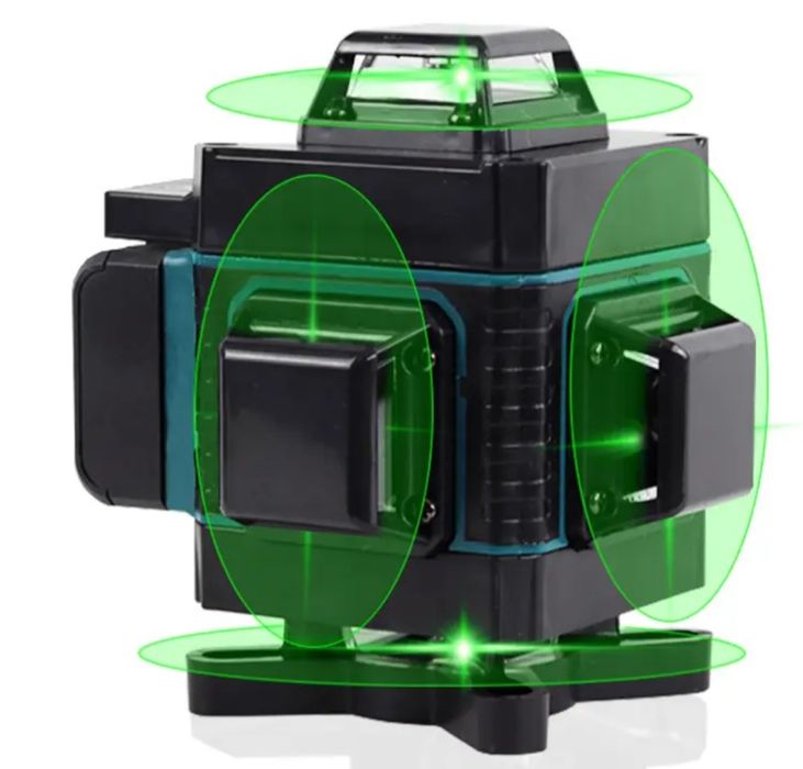 Лазерен нивелир 16 линии 2г. гаранция, 2 батерии, пълен комплект трино