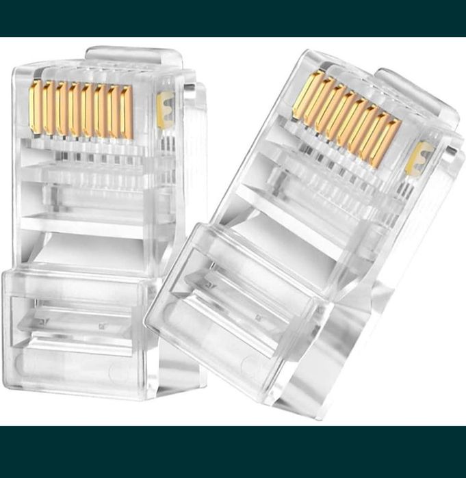 Коннектор RJ-45 CAT- 5 качество 1 U