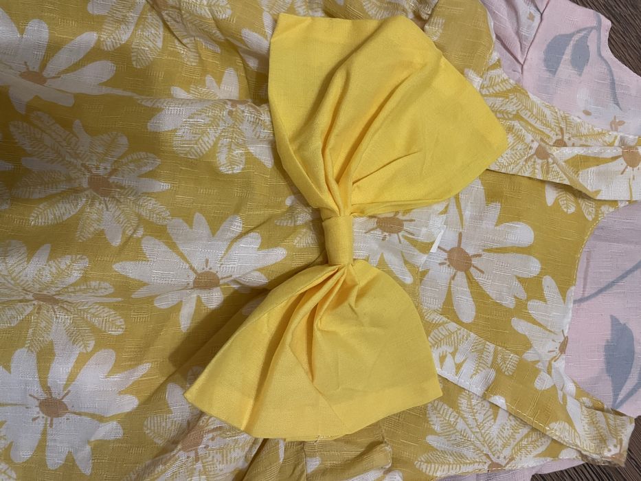 Сладурски рокли в розово и жълто