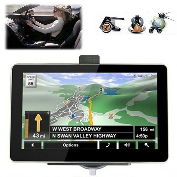 НОВО GPS Навигация Mediatek 7" Подробни Карти На Европа, 322