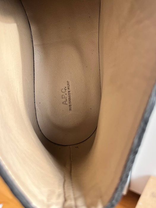 A.P.C лоферы кожа 36 размер
