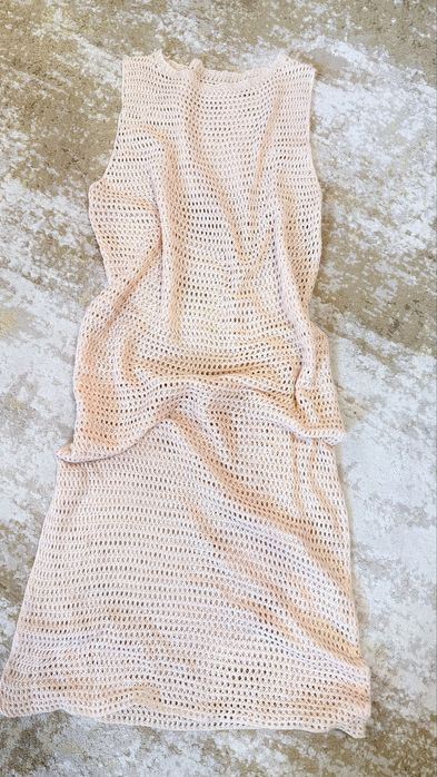 Платье сетка на пляж