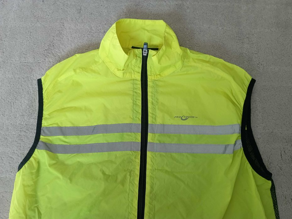 Сигнален ветроустойчив колоездачен елек ProTouch размер XL