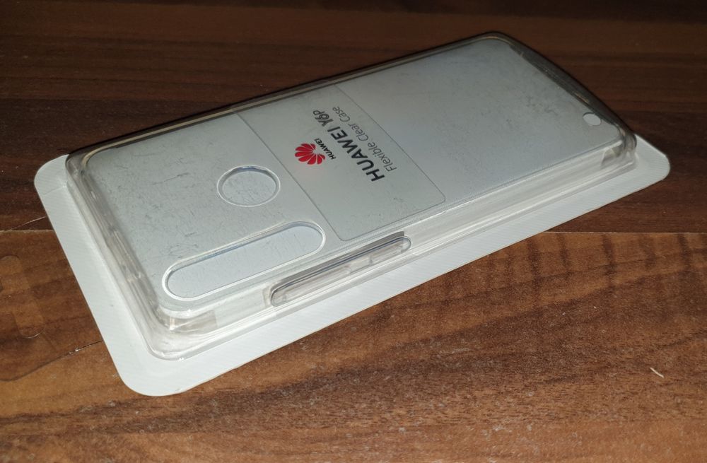 Husa silicon originala Huawei Flexible Clear Case Y6p set 2 bucati
