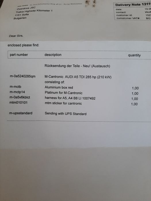 Тунинг MTM Ауди А5, A4(B8) 3.0 TDI 285hp Audi A5