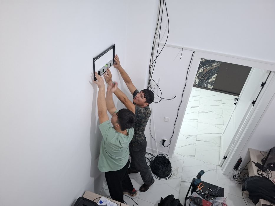 Установка видеонаблюдение