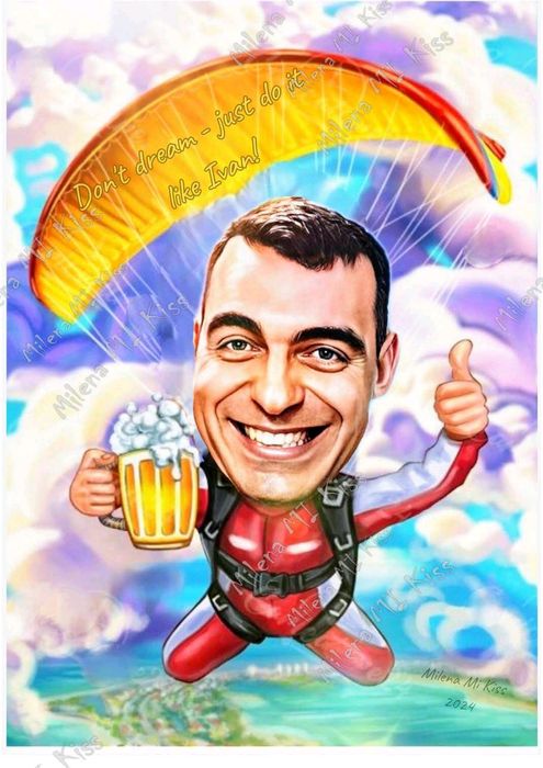 Дигитална карикатура по ваша снимка