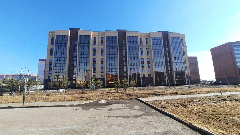 2комн новостройка р-н Жас Оркен 60 кв.м. 7/9 не угол