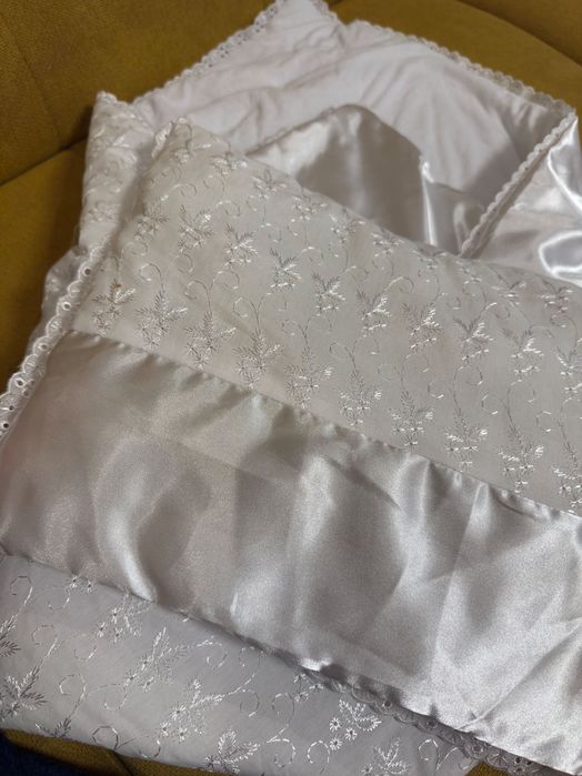 2 нови бебешки одеяла – за изписване и за количка