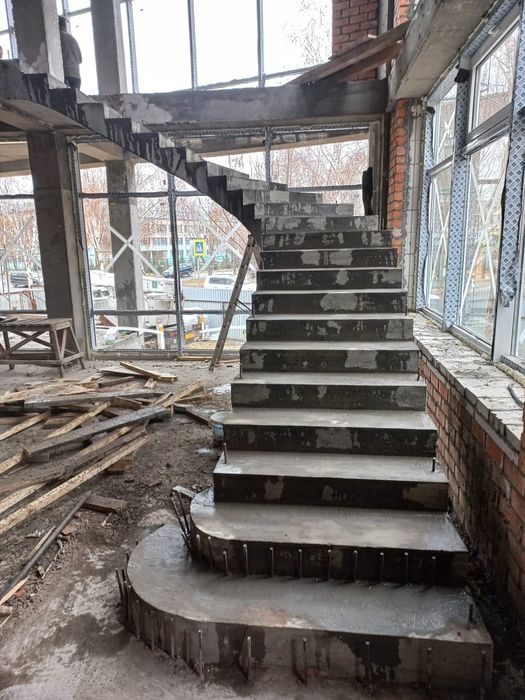 Лестницы из бетона