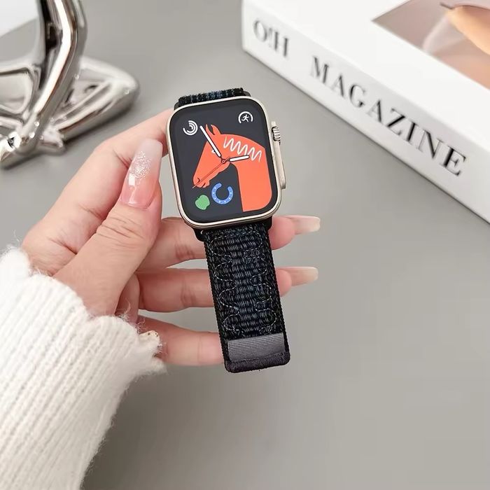 Текстилни каишки Nylon recycled за Apple Watch ULTRA/SE/11/10/9/7/6/5