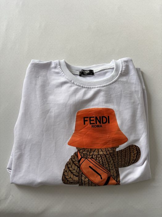 Блуза с дълъг ръкав Fendi