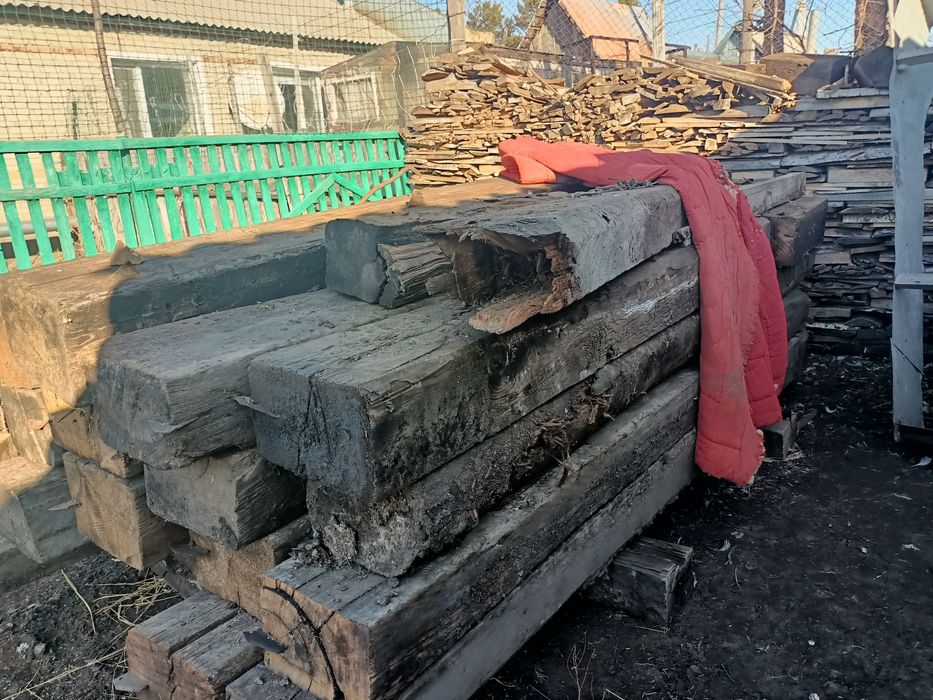 Продам шпалы дерево