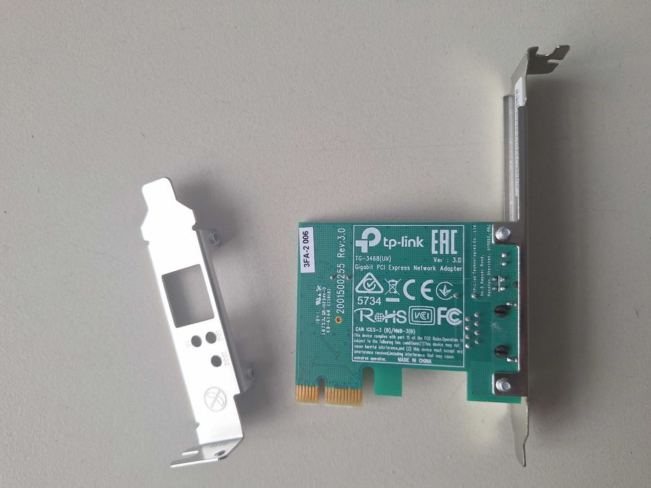 TP-Link TG-3468 Gigabit PCI Express Network Card – 10/100/1000 Mbps