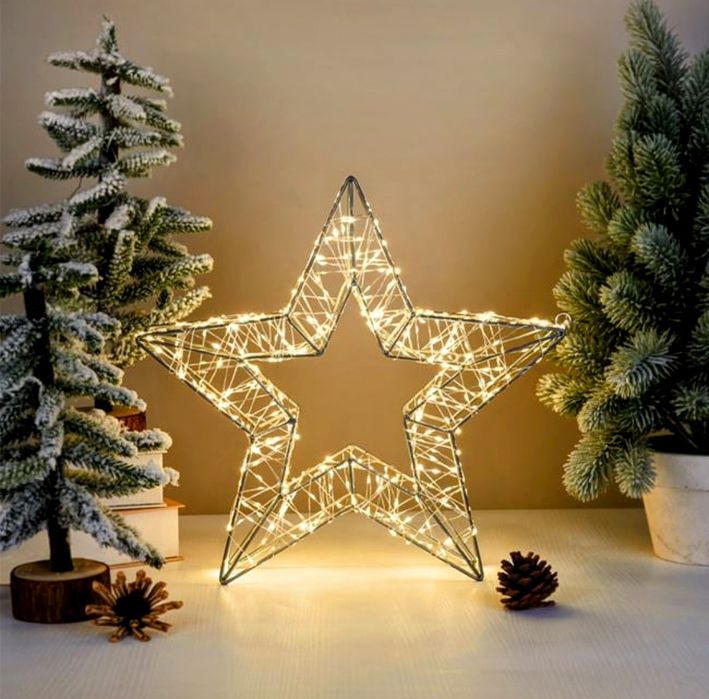 Декоративна LED светеща звезда