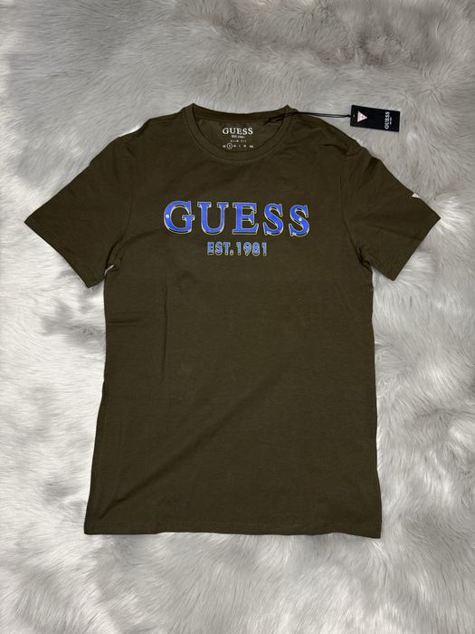 Мъжки тениски G-Star Raw и Guess - размери S и M