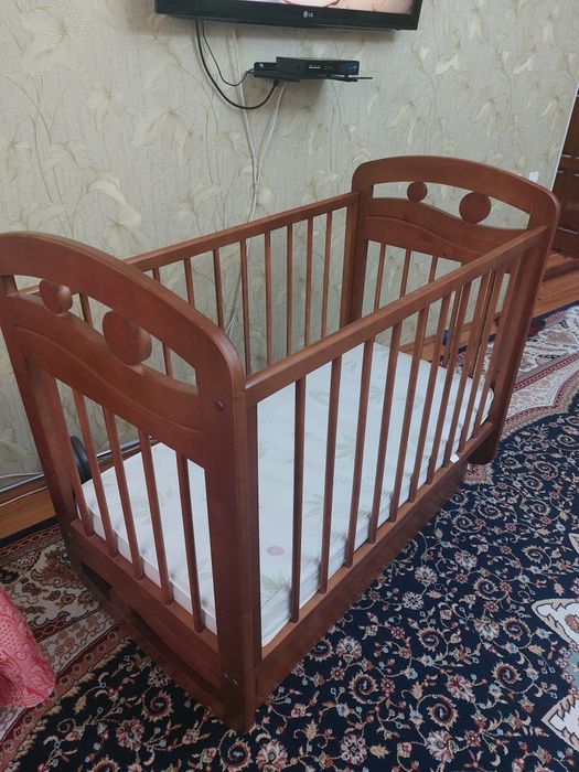 Детская кровать качалка