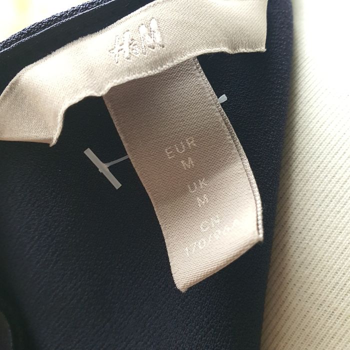 Тъмно синя дамска офис рокля