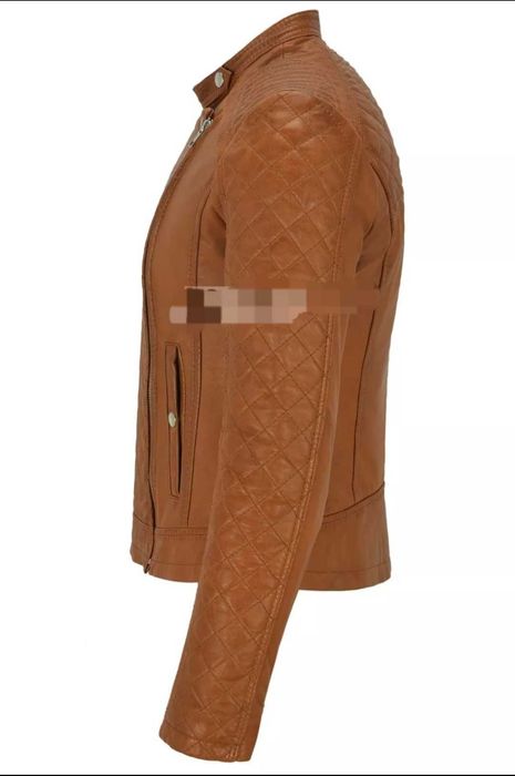 Дамско яке естествена кожа  размер S