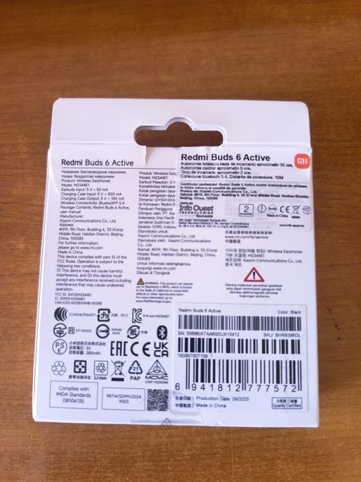 Căști Redmi Active 6