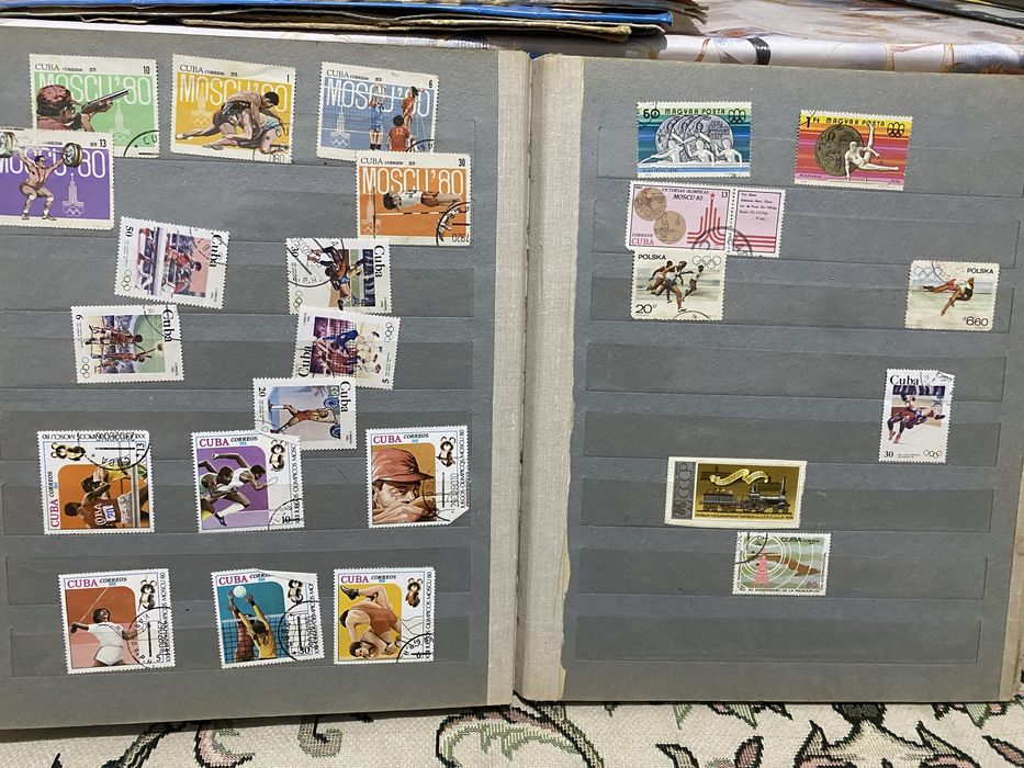 Альбом с марками ссср