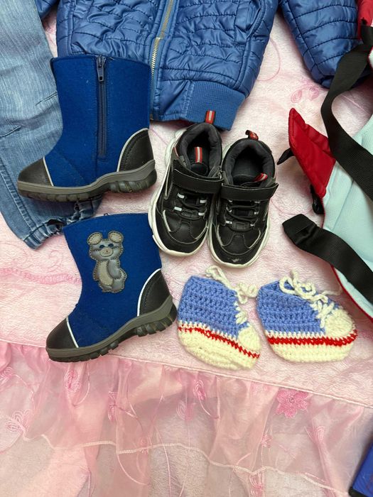 Переноска кенгуру + детские вещи