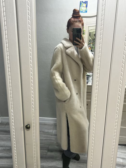 Шуба из овчины, натуральная