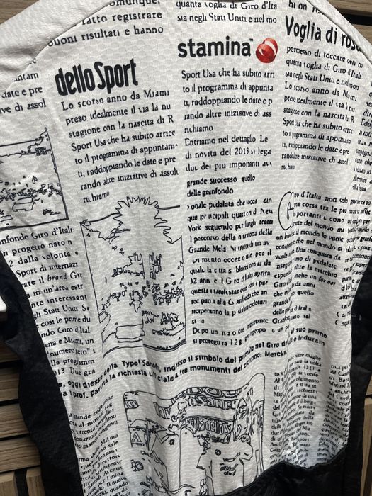 DIADORA - Made in ITALY - GIRO D’Italia Вело джърси размер S / Оригинал