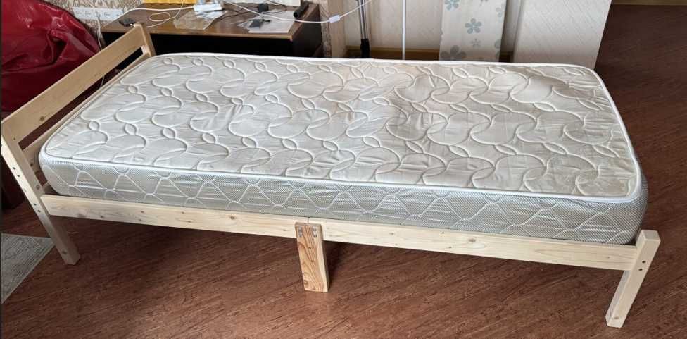 Twin Bed with mattress