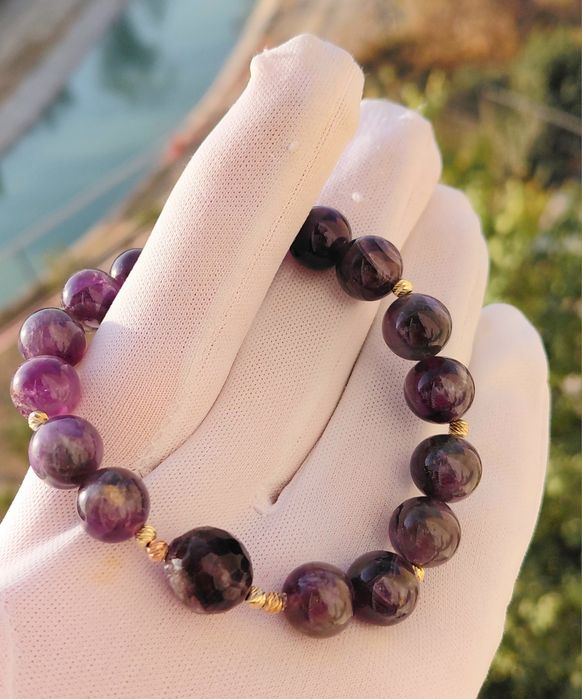 Браслеты из натуральных камней. Серебро 925.