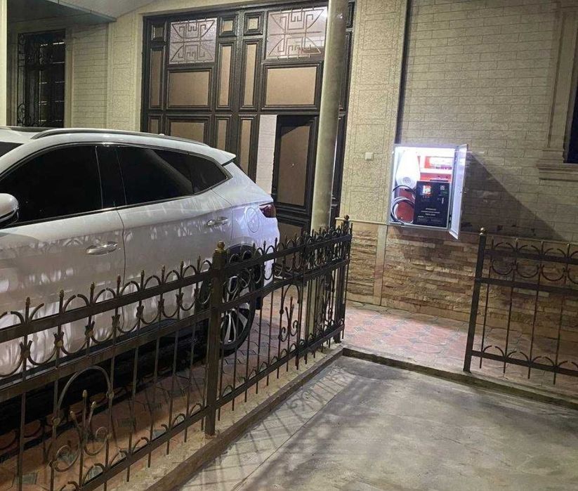 Установка зарядное устройство для электромобиль. Zaryadka o'rnatish