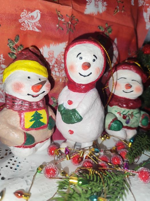 Ёлочные игрушки ручной работы