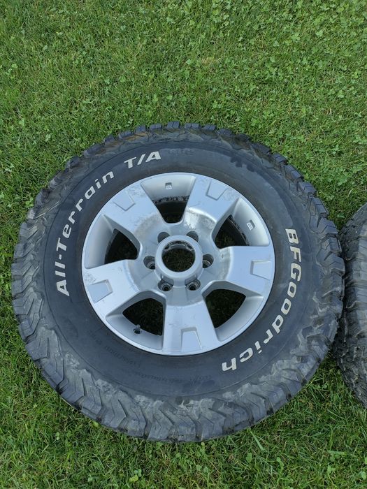 Jante aliaj Nissan Patrol BF Goodrich 285 70 17