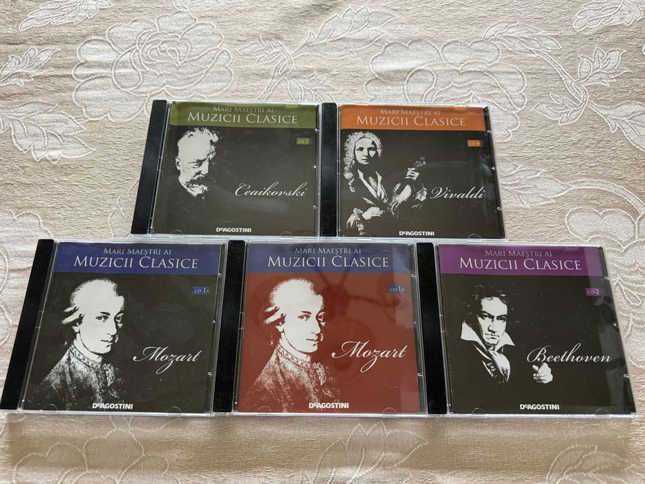 Set 7 CD-uri originale - Mari Maestri ai Muzicii Clasice