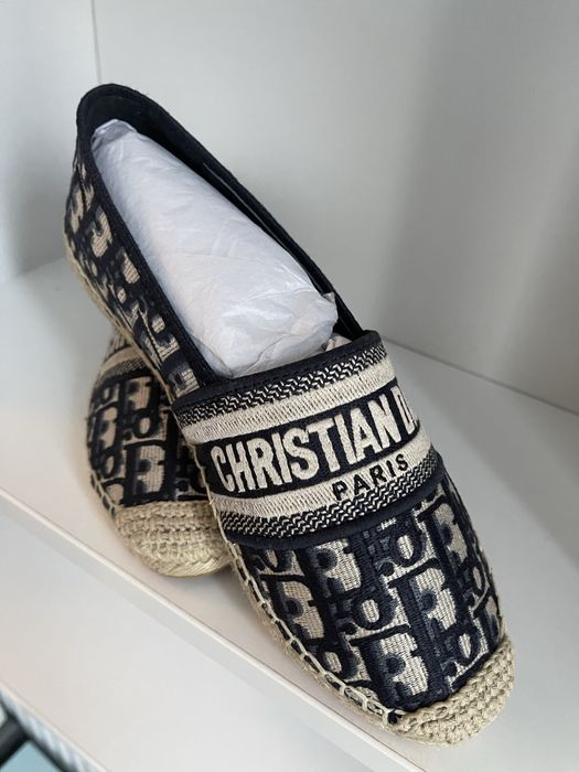 Espadrile Dior masura 37 full box pe stock!REDUCERE