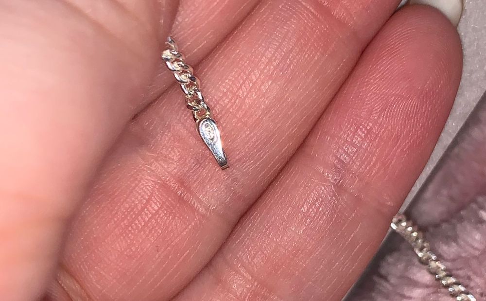 Lant/lănțişor de argint colecția de bijuterii H&M